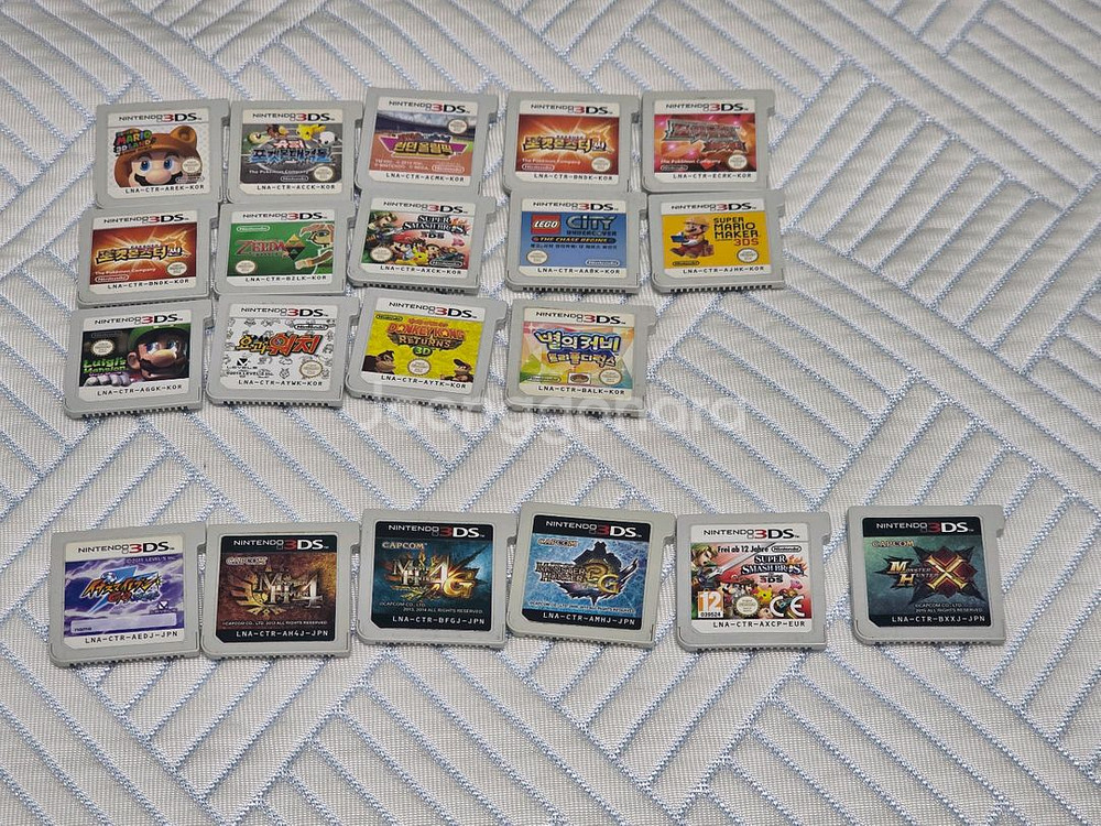 닌텐도3ds 소프트 젤다, 커비, 포켓몬스터 택포 가격--2