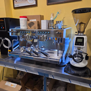 완벽 오버홀,씨메 CO-03 네오 2그룹 커피머신 세트