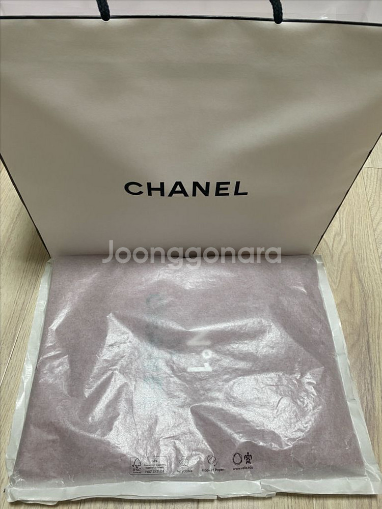 미개봉) 샤넬 뷰티 에코백 레드--3