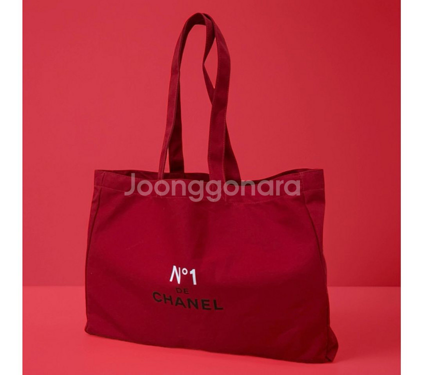 미개봉) 샤넬 뷰티 에코백 레드--2