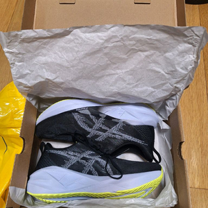 아식스 노바블라스트 5 블랙/블루 페이드 250mm 새