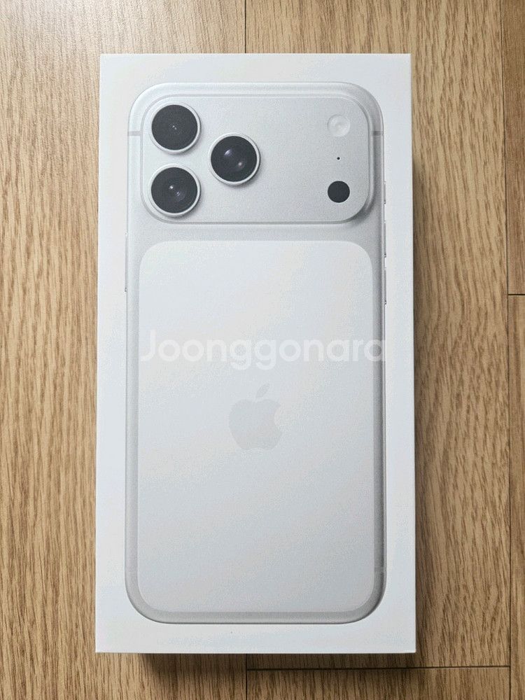 아이폰17 프로맥스 256기가 실버색상--0