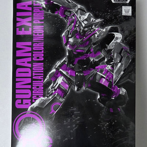 한정판 에코프라 MG 건담 엑시아 리써큘레이션 네온 퍼플 미개봉 판매