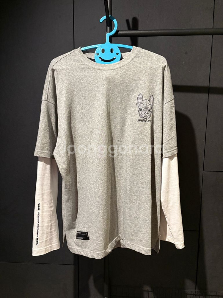 [중고,1~2회착용] 라이프워크 남성 긴팔티(L)--0