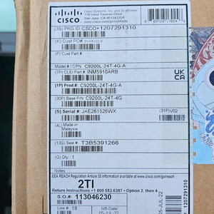 CISCO C9200L-24T-4G-A 네트워크 장비