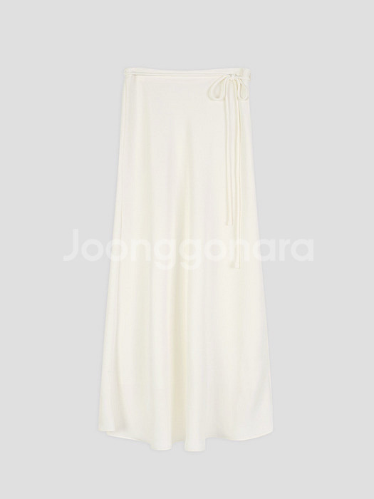 티프오브 에밋 리본 스트랩 머메이드 스커트--6