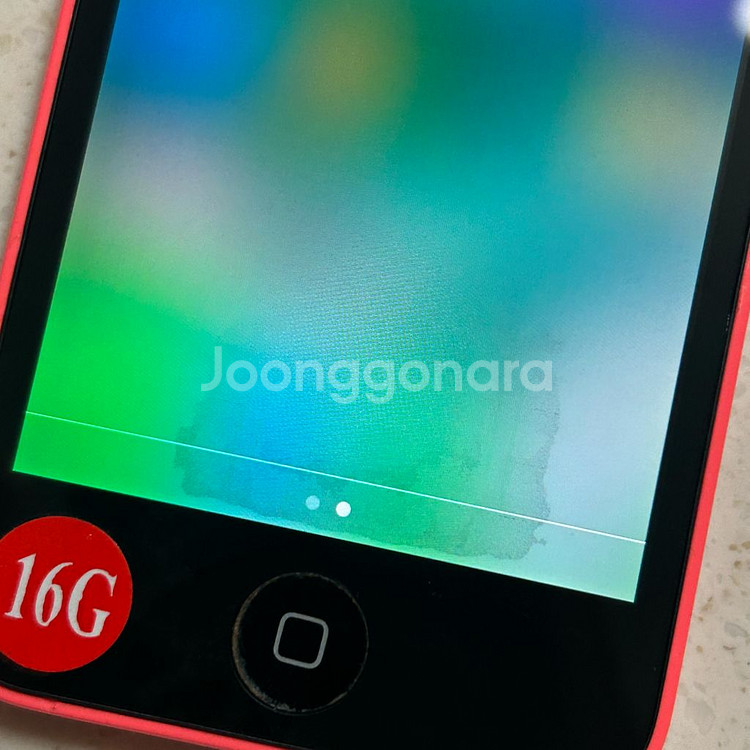 무음 사진용 아이폰5C 16GB 핑크--3