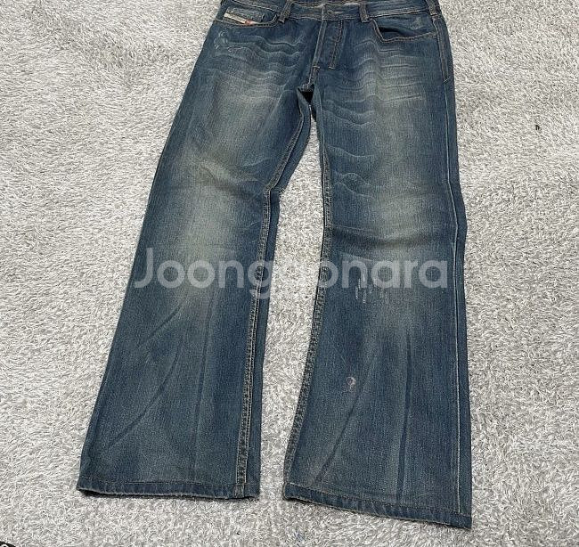 디젤 청바지 데님청바지 데님팬츠 36인치--0