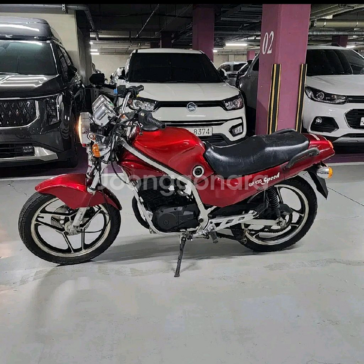 효성 GF125 오토바이--0