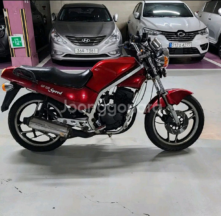 효성 GF125 오토바이--2