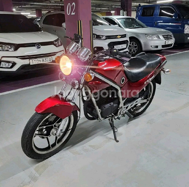 효성 GF125 오토바이--1