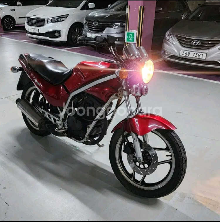 효성 GF125 오토바이--3