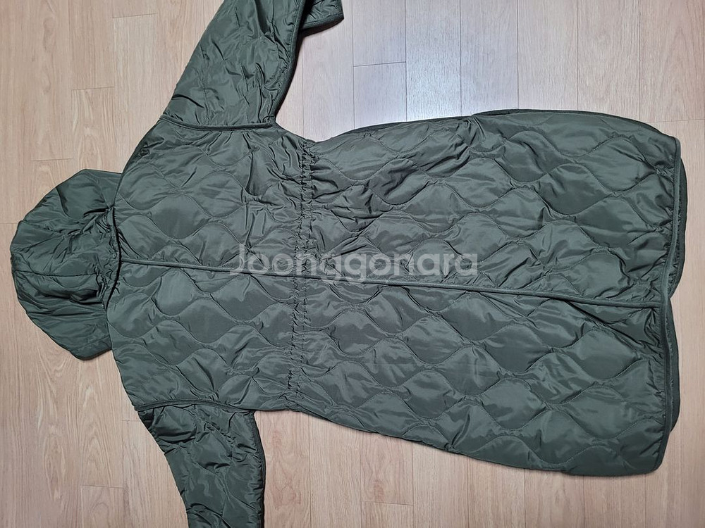 georges rech여성 퀼팅 롱 코트 패딩+white tea 퀼팅 롱 각각 66싸이즈 키163 적당--5