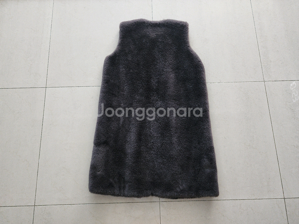 여성복 멜로디가든 인조퍼 롱베스트 팔아요--6