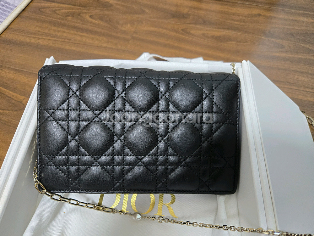 디올 데일리 체인 파우치백--2