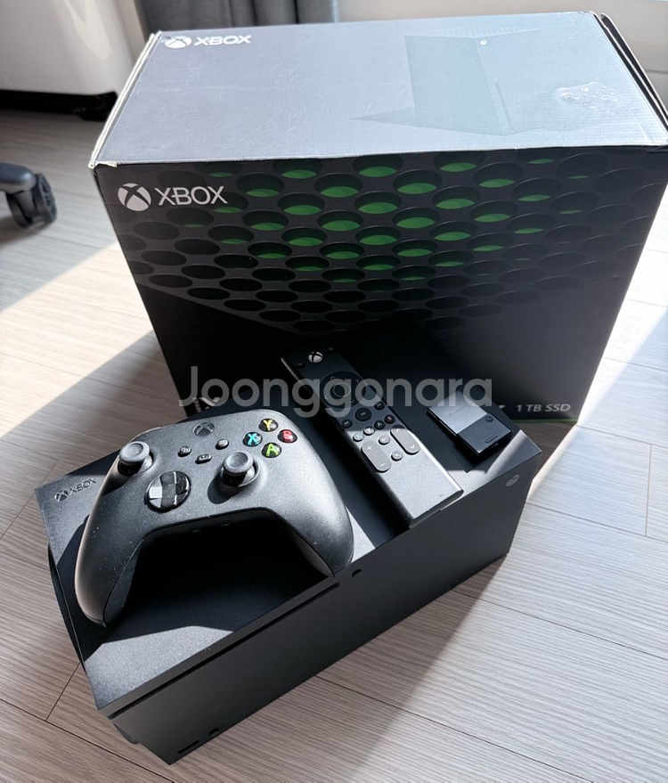 Xbox 시리즈 X + 확장카드 1테라--0