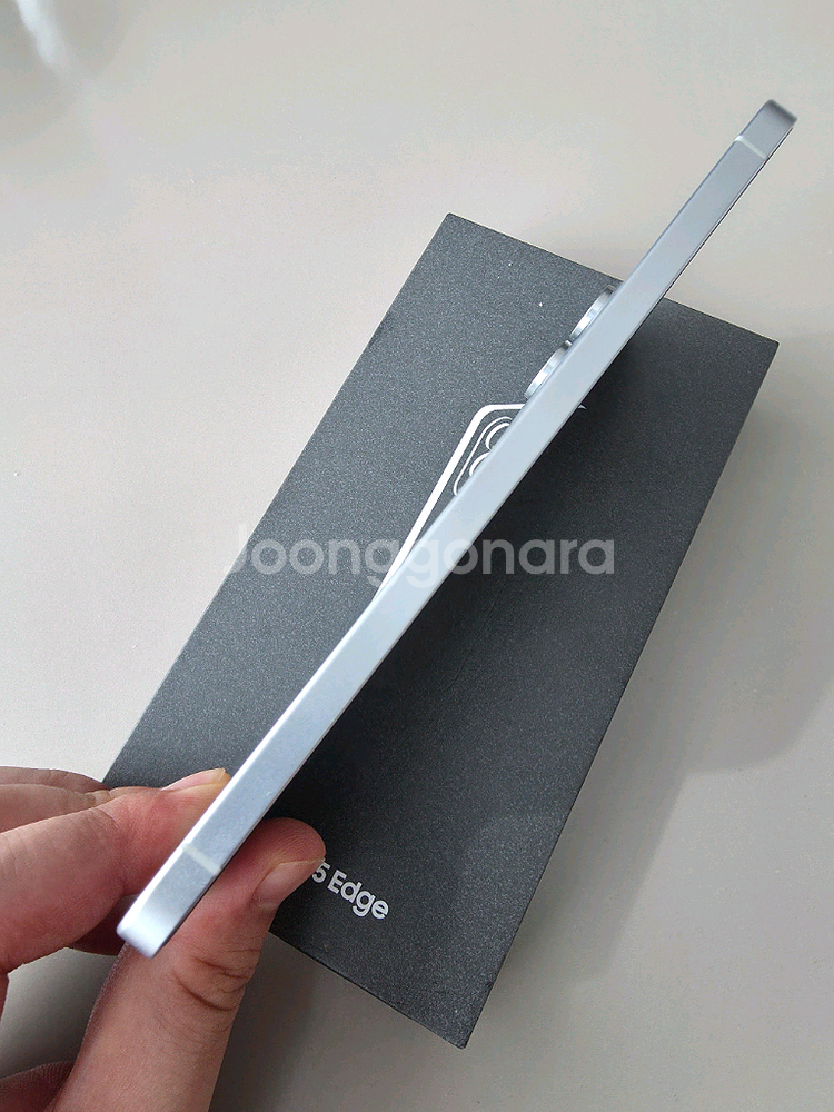 갤럭시 S25 엣지 512 풀박스 티타늄실버--2