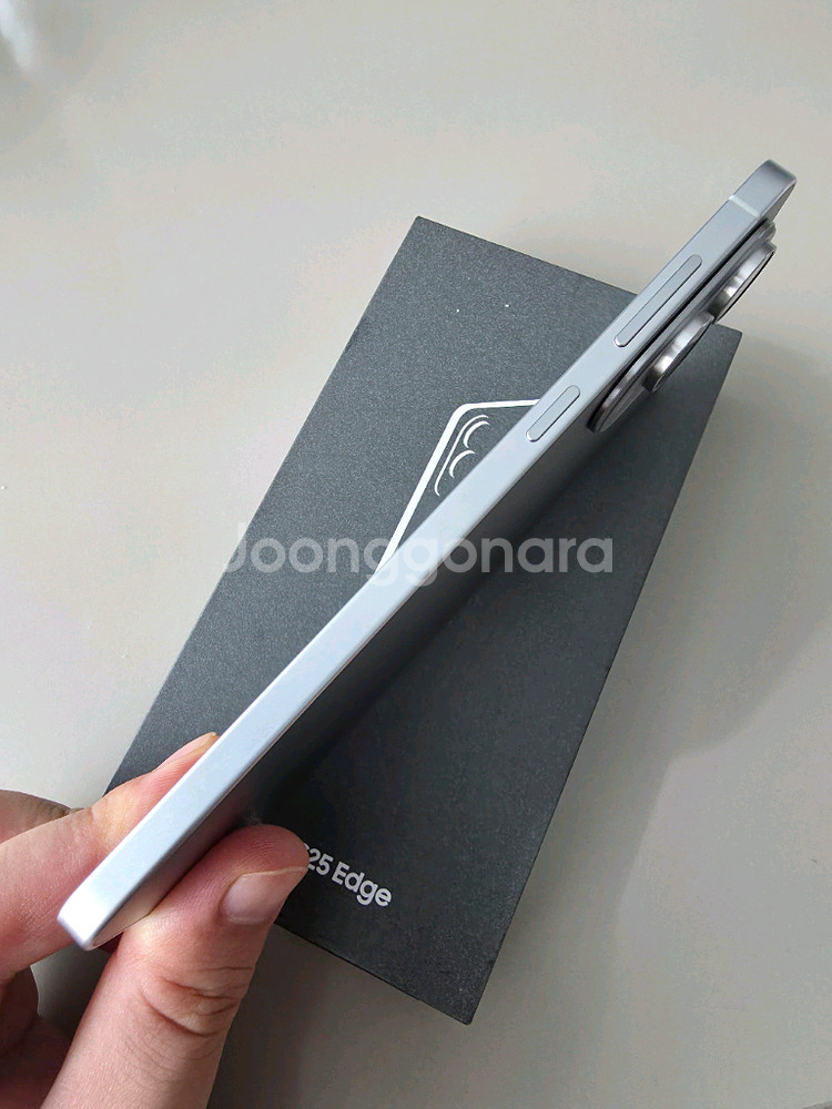 갤럭시 S25 엣지 512 풀박스 티타늄실버--4