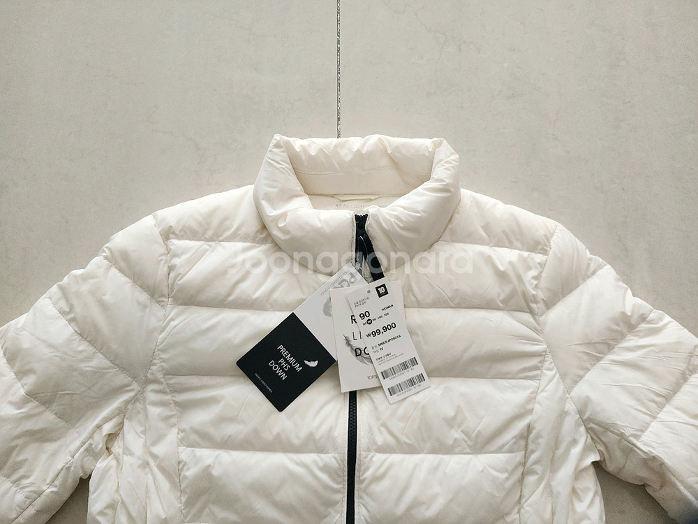 탑텐 밸런스 여성 덕다운 패딩 90 사이즈새거팔아요--1