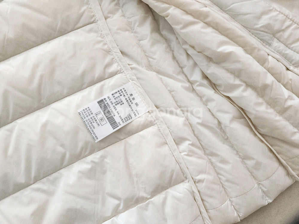 탑텐 밸런스 여성 덕다운 패딩 90 사이즈새거팔아요--7