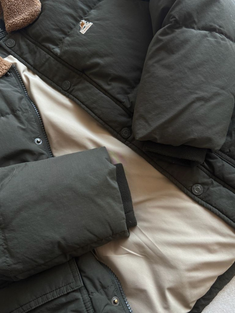 캉골키즈 딥카키패딩145--3