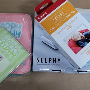 캐논셀피CP1500 새상품 용지포함+파우치세트