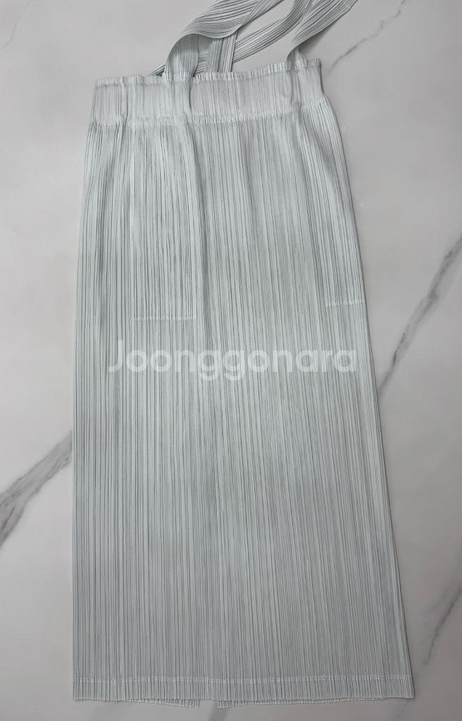 플리츠플리즈 시커 멜빵 스커트 원피스 3 이세이미야케--0