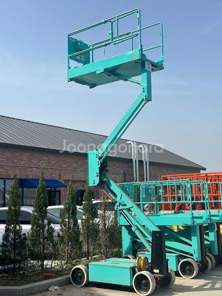 이가격에 신품배터리, 무상AS기간 연장까지? 고소작업대 KH46--3