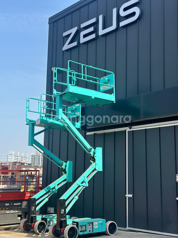 이가격에 신품배터리, 무상AS기간 연장까지? 고소작업대 KH46--1