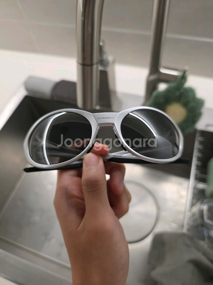 오클리 아이자켓 실버--0