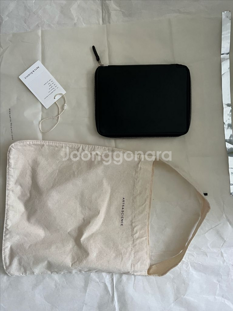 아트앤사이언스 재팬 호보니치 다이어리 커버 파우치 블랙--2