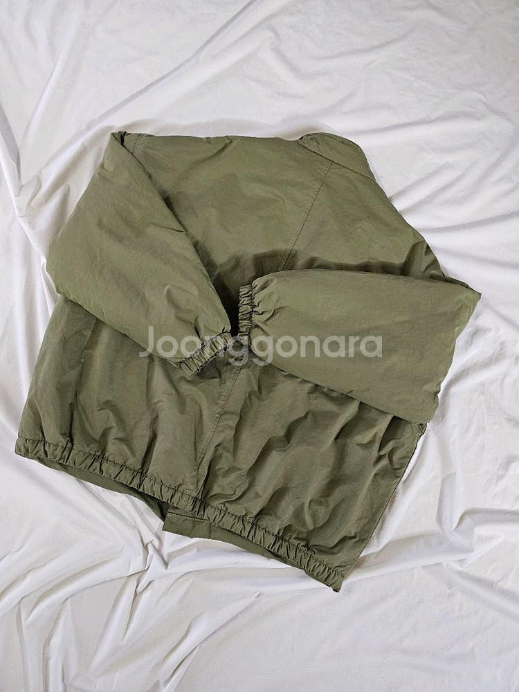 [L] m-65 오버핏 양털 야상 점퍼 패딩 자켓--5