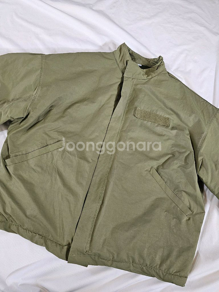 [L] m-65 오버핏 양털 야상 점퍼 패딩 자켓--4