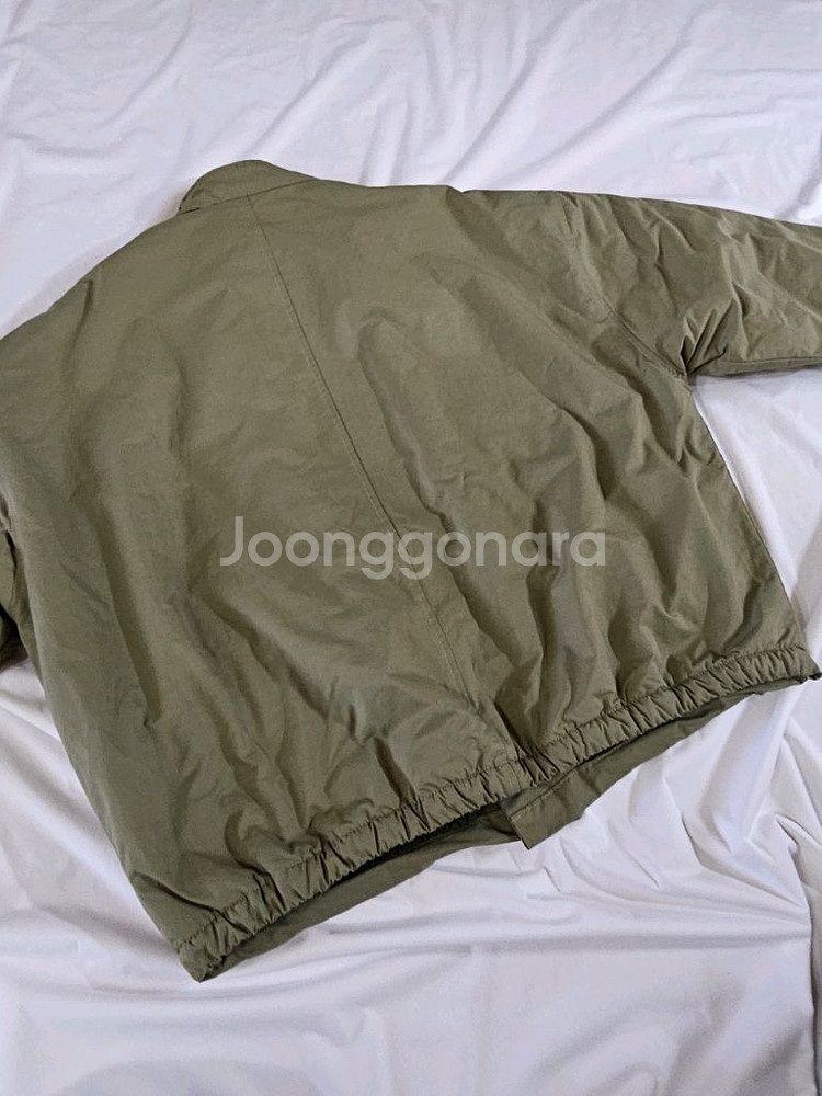 [L] m-65 오버핏 양털 야상 점퍼 패딩 자켓--6