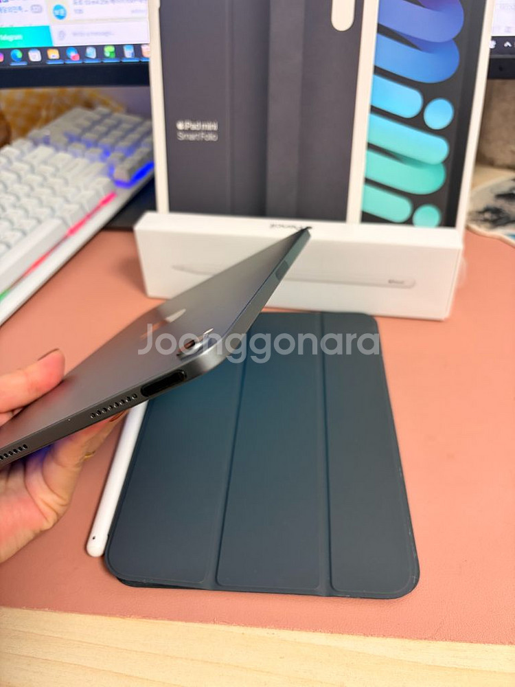 아이패드 미니 6세대 64기가 스그 와이파이+애펜2--5