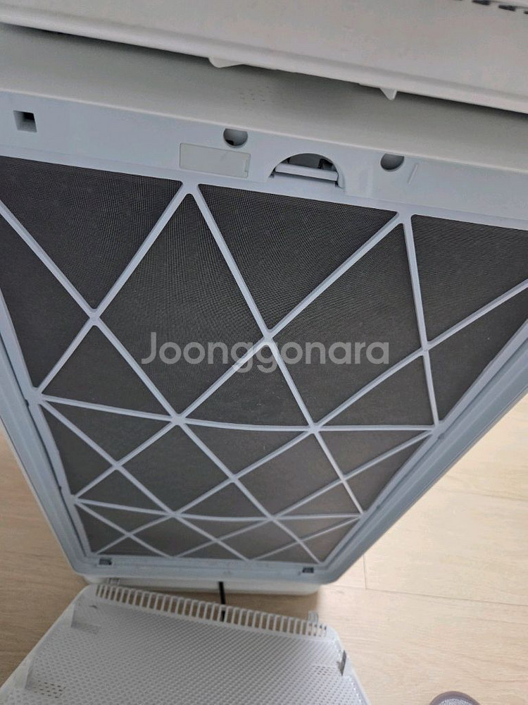 삼성 공기청정기 큐브 화이트 2단 39평형--6