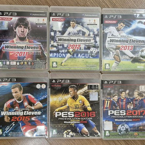 플스3(PS3) 위닝 9종 일괄 판매합니다.