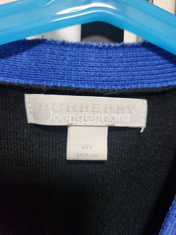버버리키즈 가디건 10y 140--1