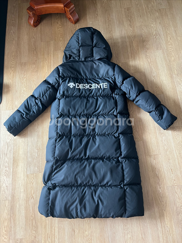 데상트 스몰 S 롱패딩 여자패딩--1