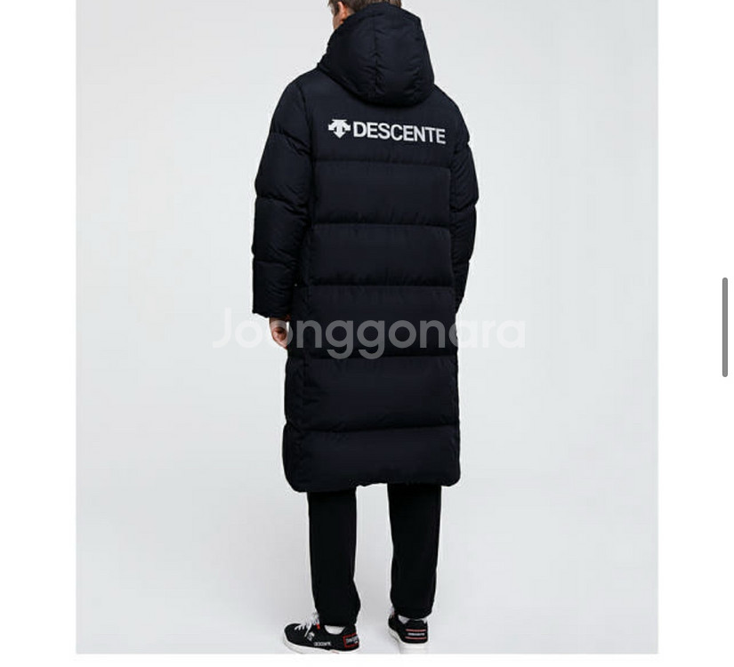데상트 스몰 S 롱패딩 여자패딩--4
