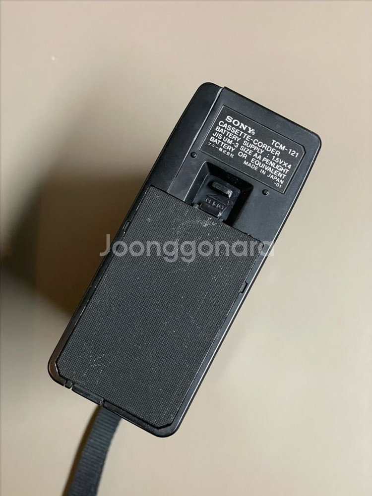 소니 TCM-121 카세트플레이어--6