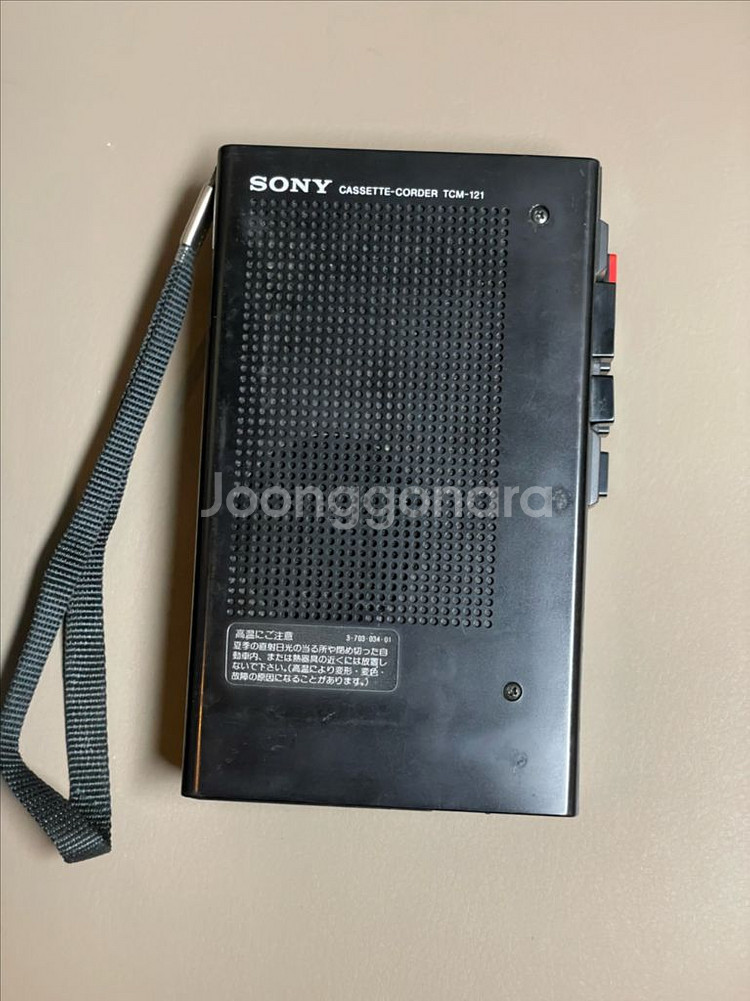 소니 TCM-121 카세트플레이어--5