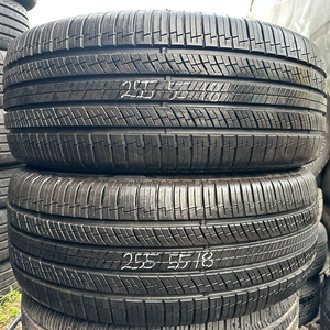 255 55 18중고타이어2개2555518