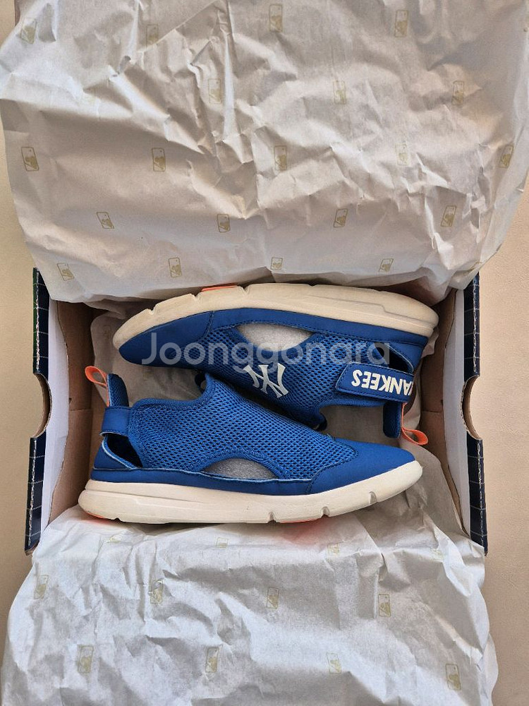 MLB 키즈 샌들형 운동화 230mm 택포--2