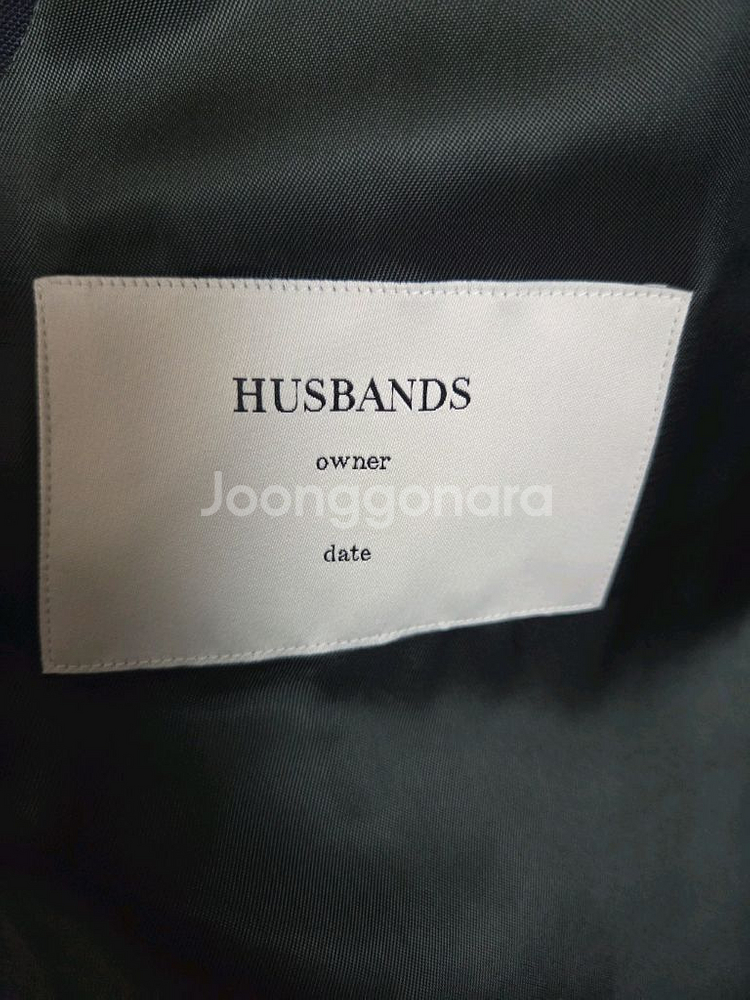 허즈밴드 파리스 더블브레스티드 자켓 네이비 48--3