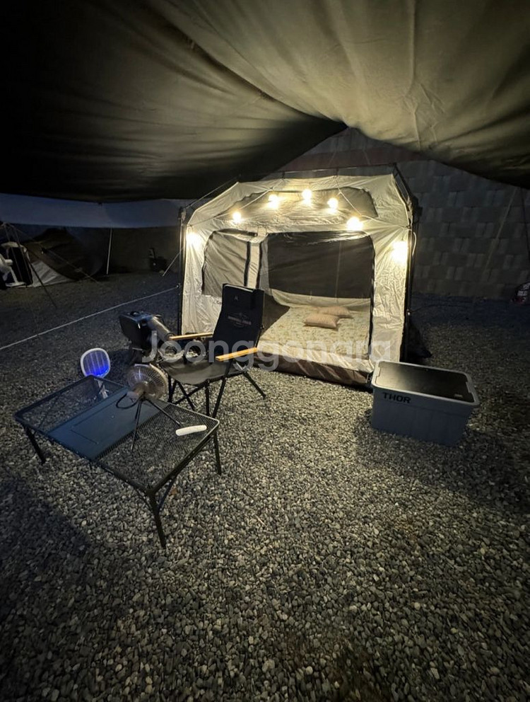 캠플 모어뷰2 원터치 캐빈 텐트 (추가스킨)--0