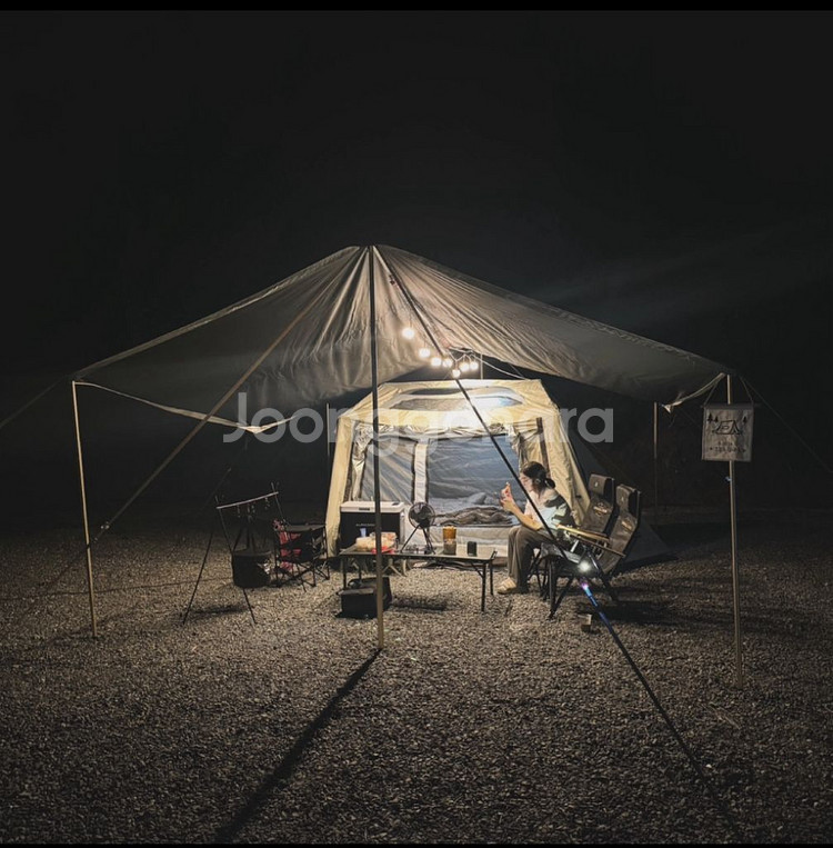 캠플 모어뷰2 원터치 캐빈 텐트 (추가스킨)--1