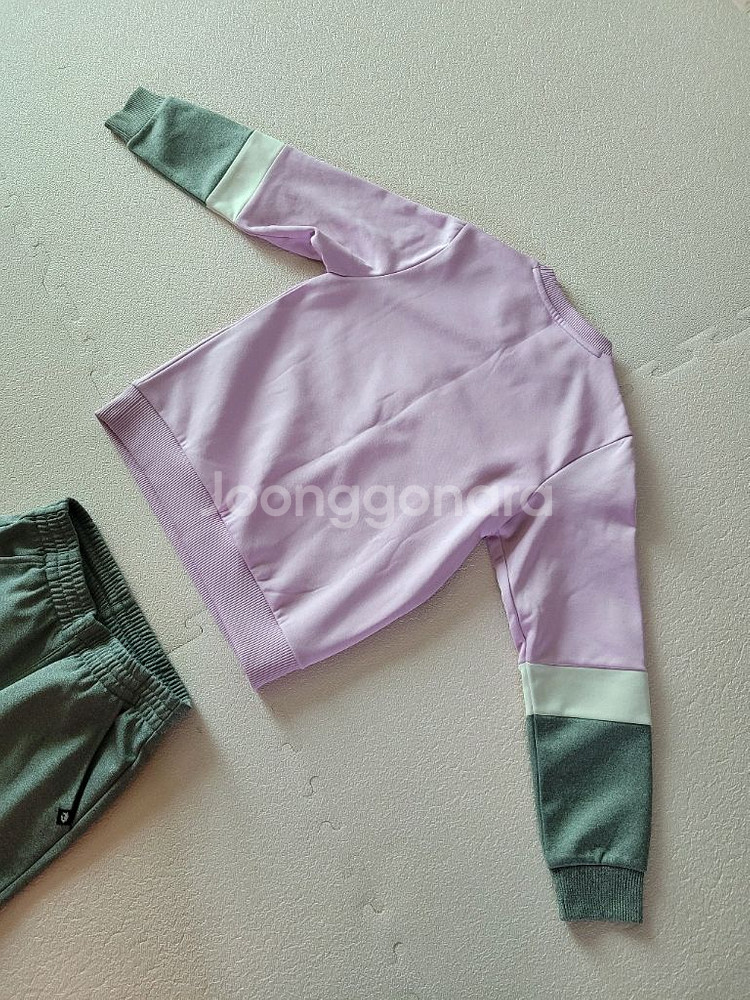 블랙야크145기모셋트 여아긴팔 기모맨투맨 여주니어의류--2