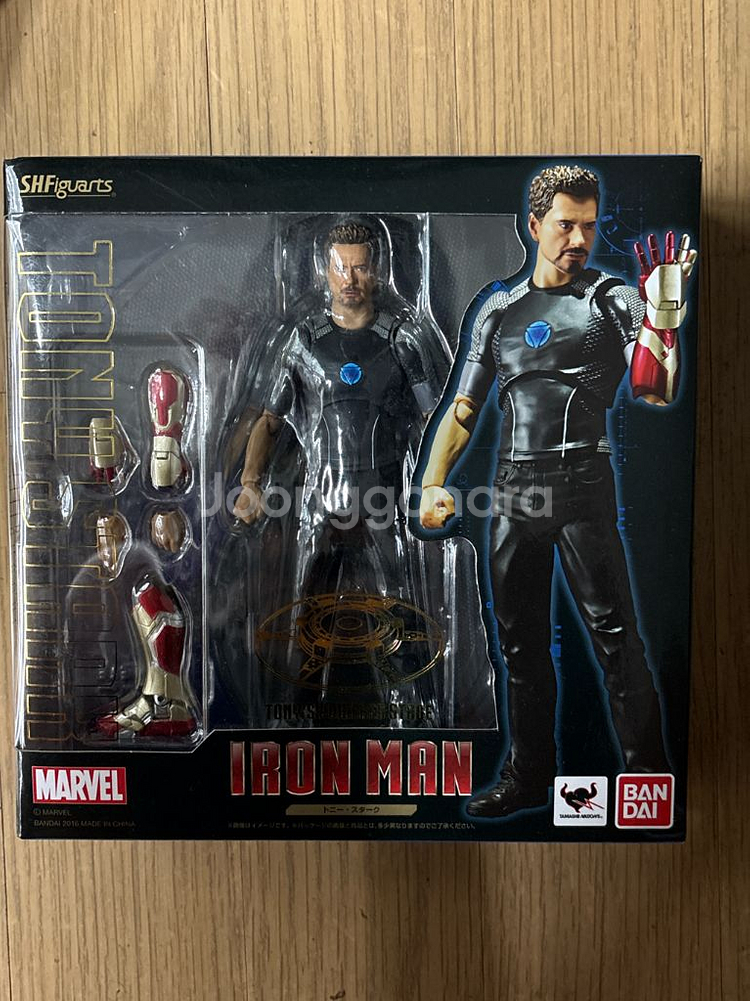 shf 아이언맨 토니스타크 초회한정 + 커스텀헤드--0