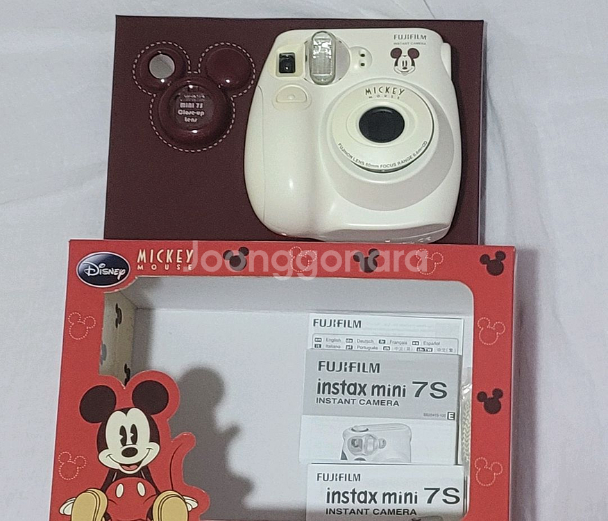 인스탁스 미니7S 미키 한정판--1